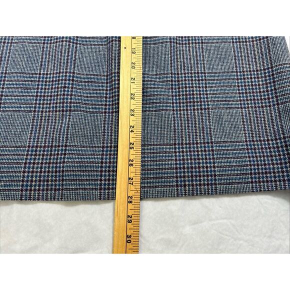 VTG Pendleton 100% Virgin Wool Blue Plaid 2-Piece Skirt Set Size 10 Mint Lined - Picture 16 of 16